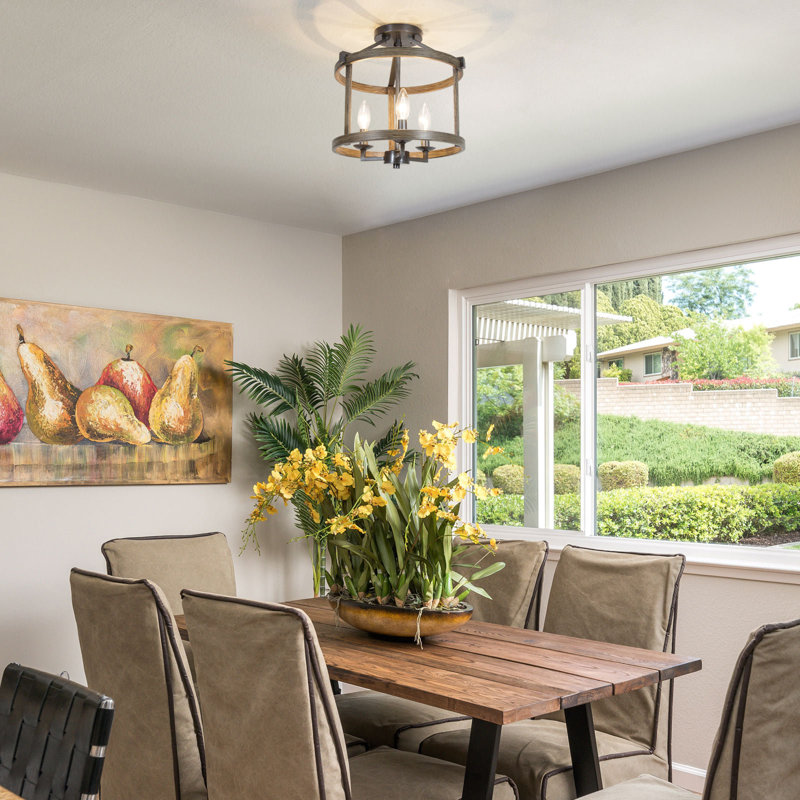 Burkhead Semi Flush Mount