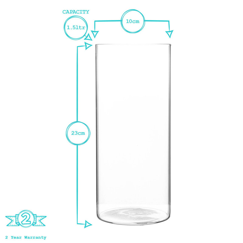 Scandi Glass Jar - Set of 6