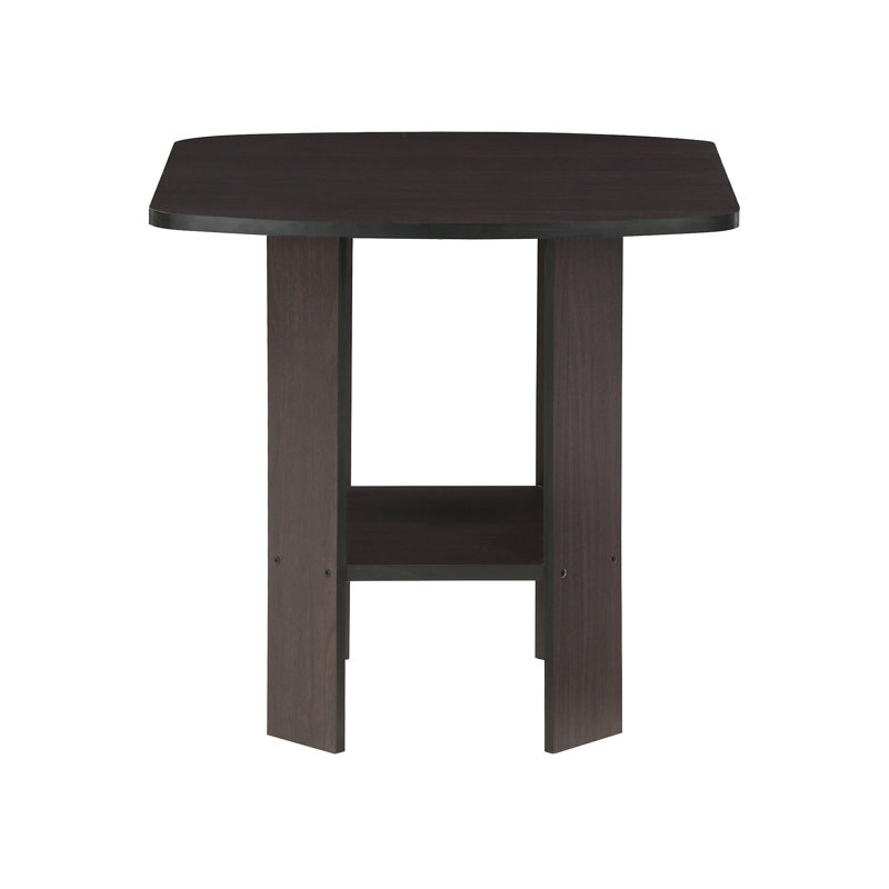 End Table, Columbia Walnut/Black