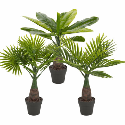 40cm Faux Palm Tree in Pot
