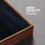Grande toile murale encadrée - Minuit abstrait bleu foncé et noir, impressions minimalistes modernes 60 po x 30 po-1774650095-1774650082
