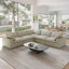 Canapé modulaire rembourré 5 pièces Kenda Faisa-1631207563