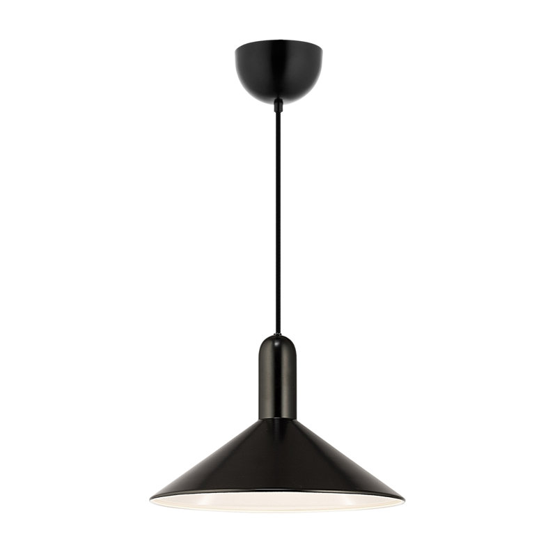 Acosta 1 - Light Cone Pendant, Matt Black