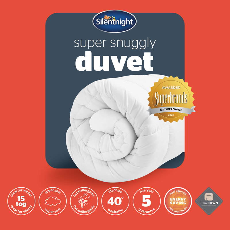 Silentnight Super Snuggly 15 tog Duvet, Super King