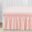 Rose Pink 4 Piece Crib Bedding Set-52192822