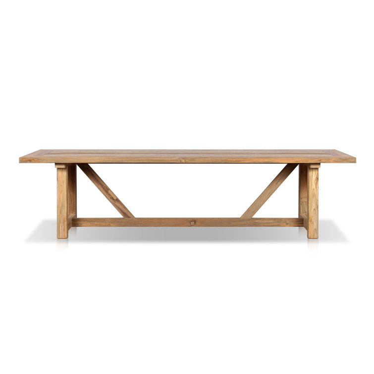 Berks 118'' Teak Outdoor Dining Table