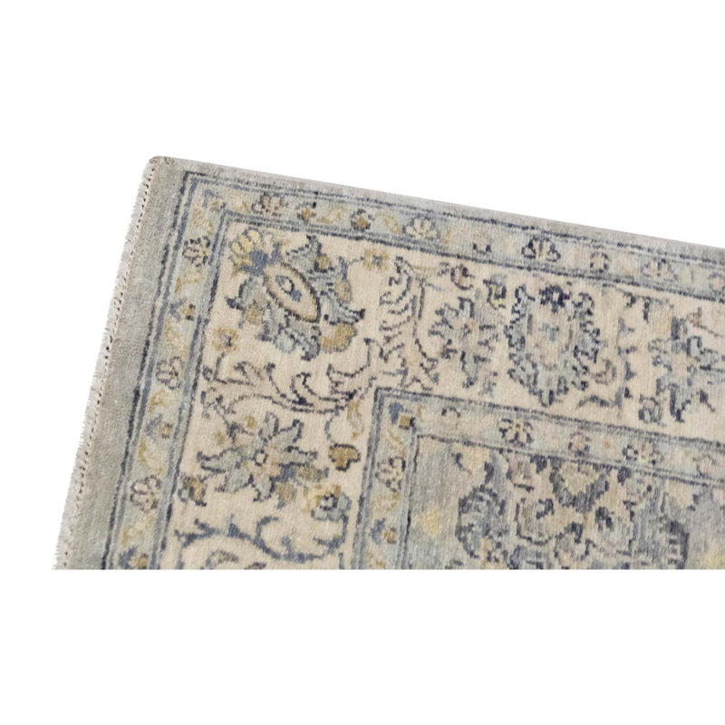 Wool Oriental Area Rug in Ivory