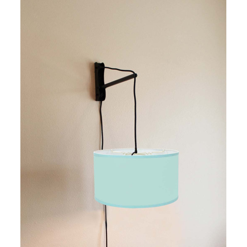 Gerome Plug-in Armed Sconce, Black