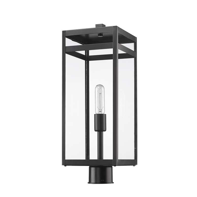 Sylmar Transparent Lantern Head, 21.5" H x 7.5" W x 7.5" D
