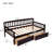 Twin-size Pine Wood Daybed with two Storage Drawers-336748692