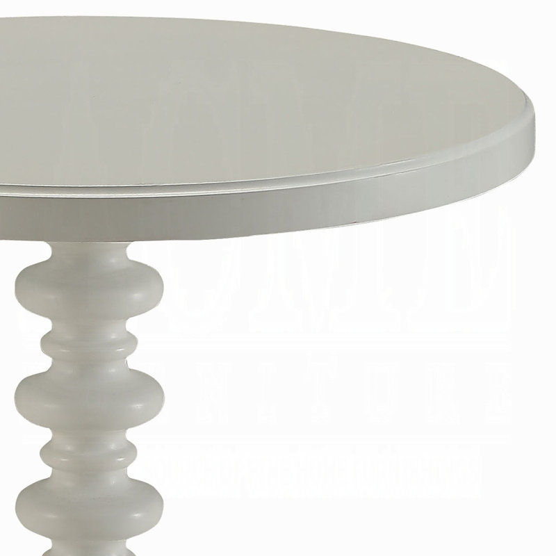 Table d'appoint Acton, Ivoire ivoire