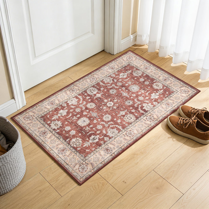 Premier GC_HAM4008 2X3 Red Accent Rug, Rectangle 2' x 2'11", Red
