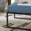 Repose-pieds modulaire d'extérieur avec coussin Runar