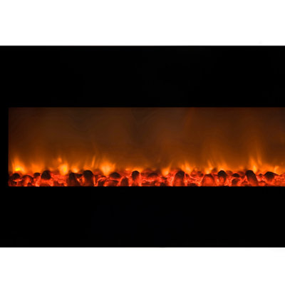 58.25'' W Electric Fireplace with 5000 BTU