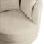 Fauteuil pivotant en tissu résistant aux taches Kem-179674737
