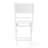 Outdoor Acacia Wood Folding Dining Chair (Set Of 2),White-1474175017