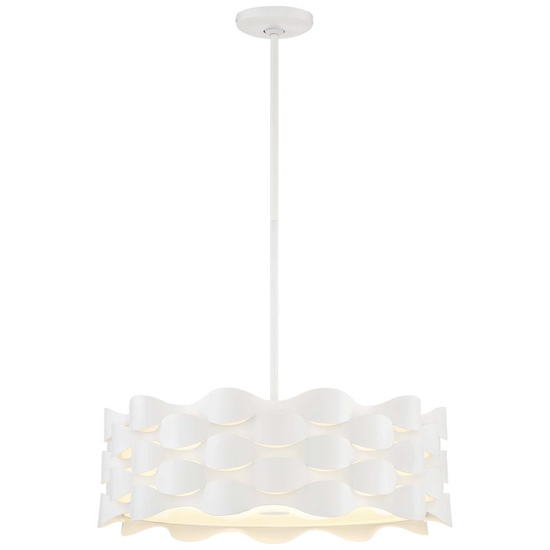 Luminaire suspendu cylindrique à 1 lumière unique Rickey