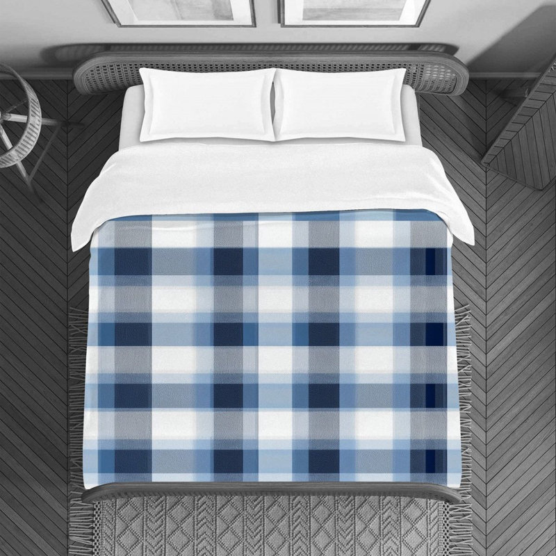 Plaid Duvet Cover, Twin Duvet Cover