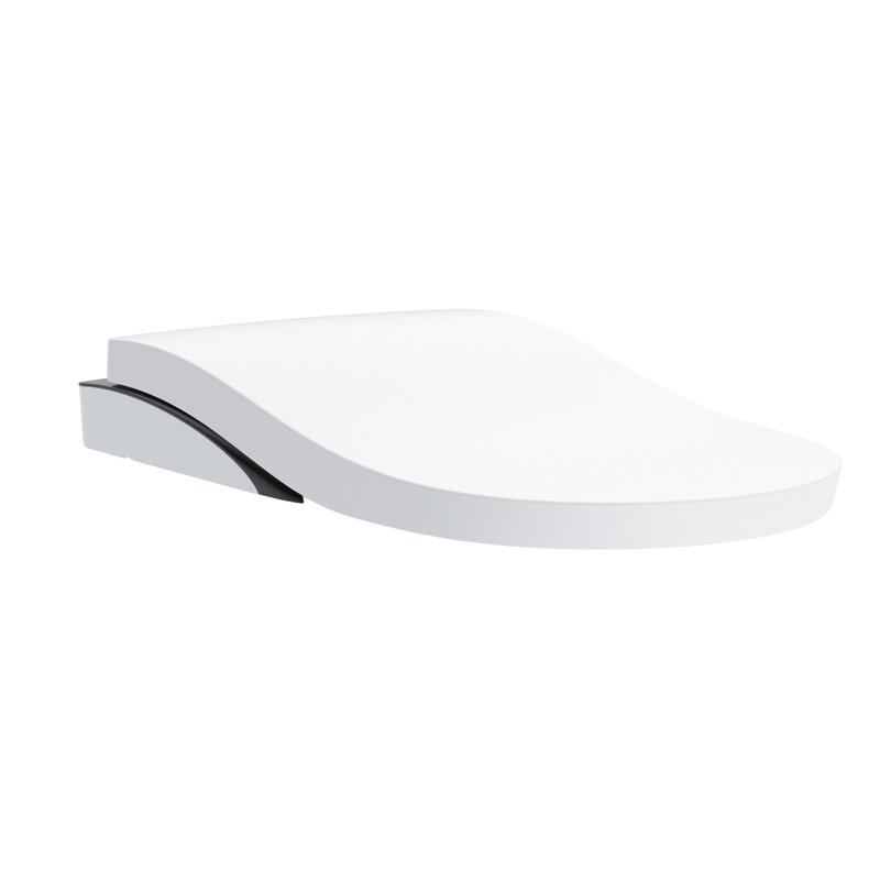 TOTO® Neorest LS Integrated Toilet Top Unit, Cotton White with Black Trim, Cotton/Black