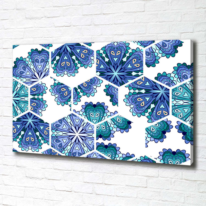 Elements Of The Mandala - Wrapped Canvas Print
