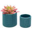 Ensemble de 2 pots à fleurs en céramique Nicolaus-2093632187