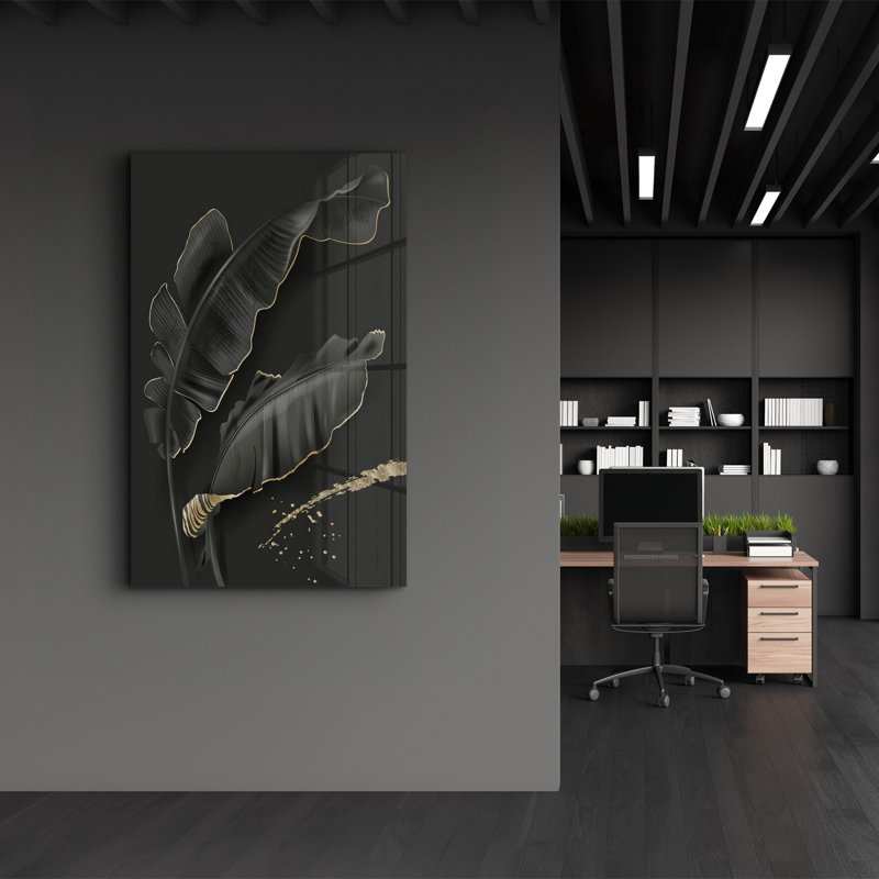Elegant Tempered Glass Painting, 27.6 x 43.3 Inches | 100% Tempered Glass, Thickness: 0.16 Inches | UV Printed Artwork, Perfect for Home Decor & Modern Interiors, Stunning Visuals for Any Room