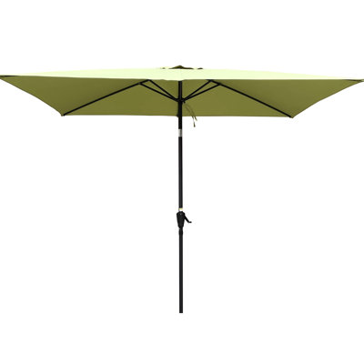 Parasol d'extérieur 9 pi x 6 pi, couverture d'eau, jardin facile à assembler 6 x 9 pi, auvent protégé