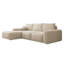 Carnos L-shaped Sofa Bed with Ball Cushion-763338601-763338607