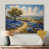 Silver Floater Framed Canvas