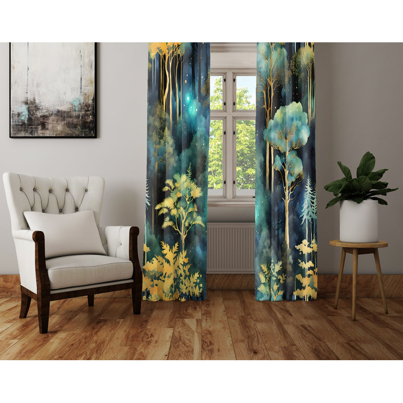 Window Curtains, 20" W x 82" L