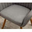 Fauteuil d'appoint contemporain en tissu alliant confort, style et durabilité pour une expérience confortable et invitante-602729080