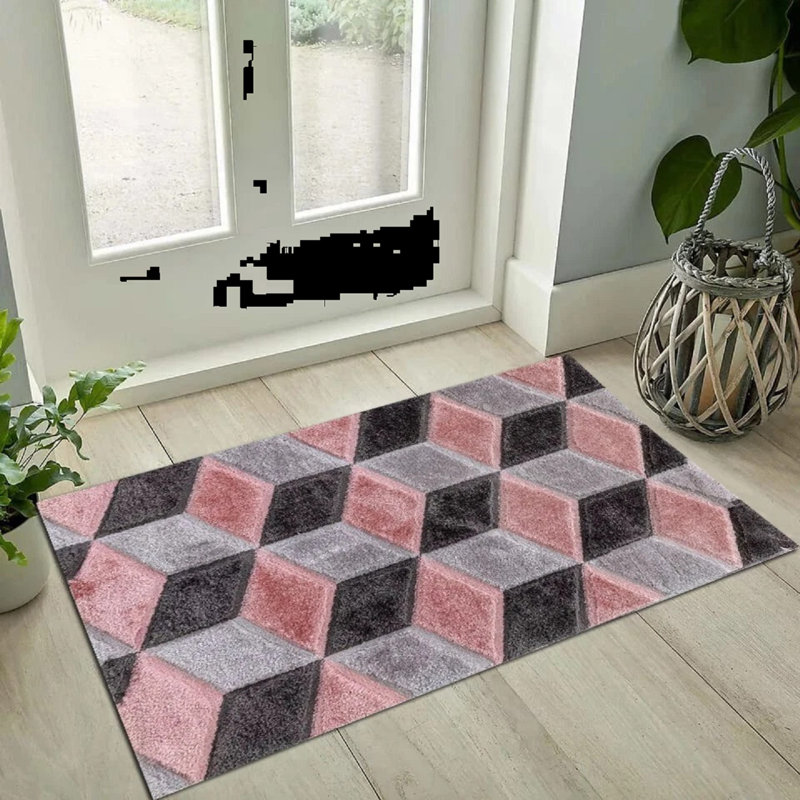 Shag Area Rug, Rectangle 60 x 110 cm