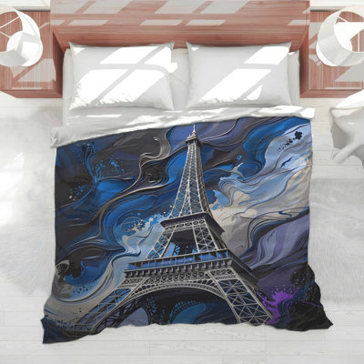 Édredon Tour Eiffel Bedding Architecture Modern