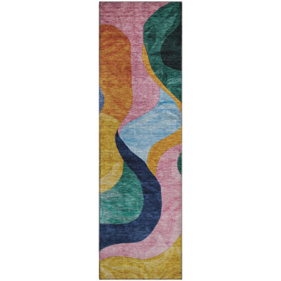 Premium Machine Washable Dimatteo AMF1120 Contemporary Rug