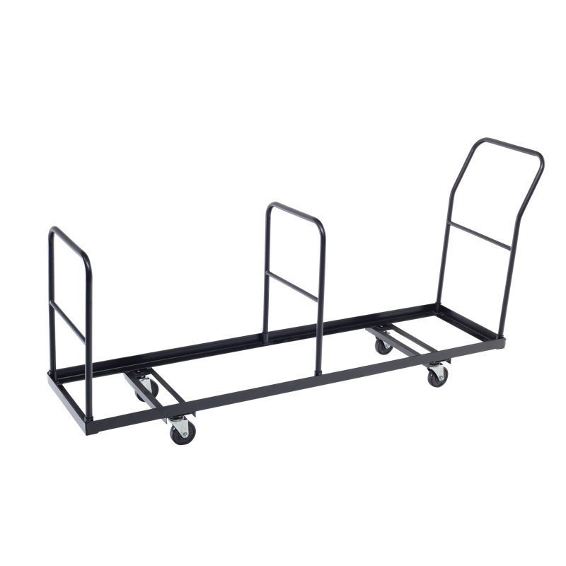  Folding Chair Cart, 40" H x 75.5" W x 19.25" D