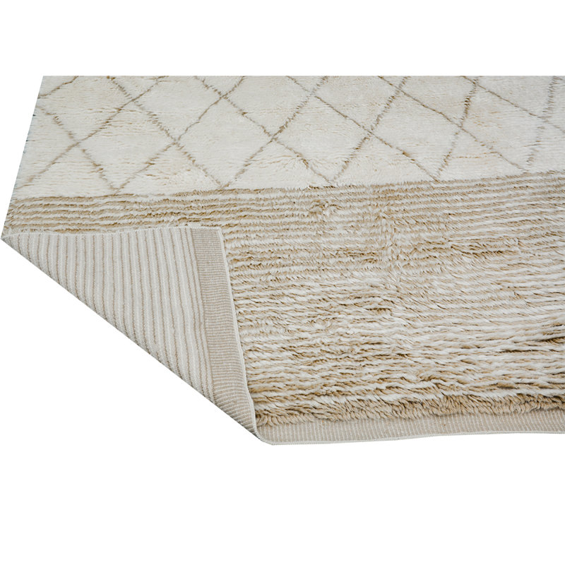 Moroccan Wool Moroccan Area Rug, Rectangle 10' x 14'
