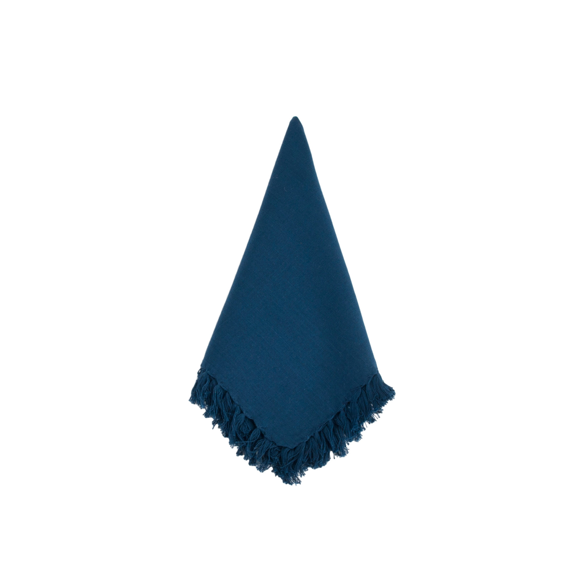 Sabrina Design 20" Cotton Napkin, Navy Blue