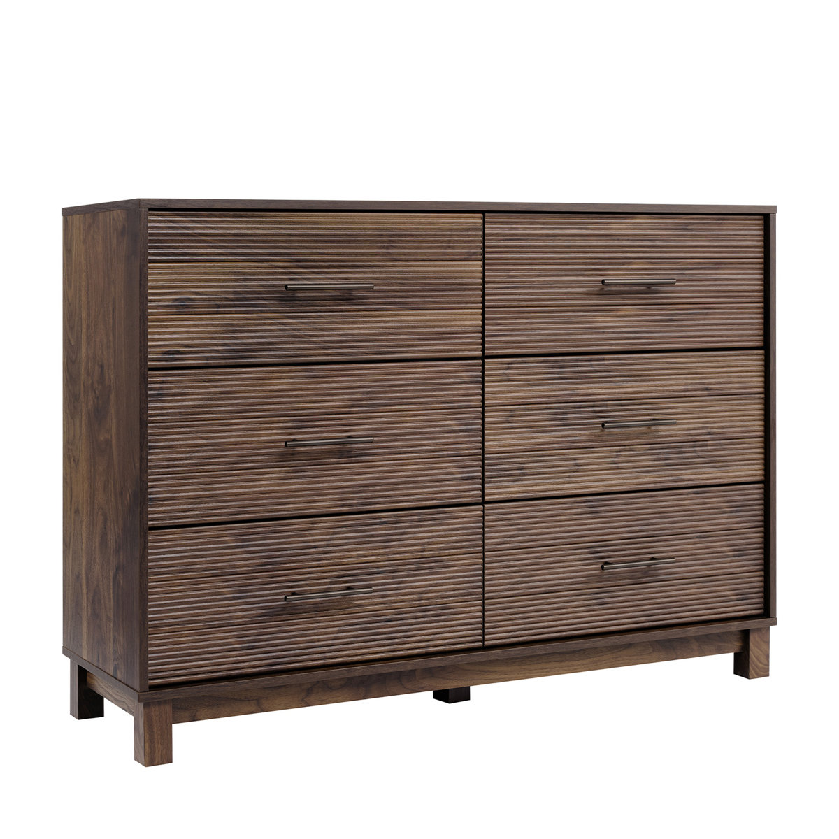 Lark Manor™ 6 - Drawer Dresser & Chest Wide Chest of Drawers Storage ...