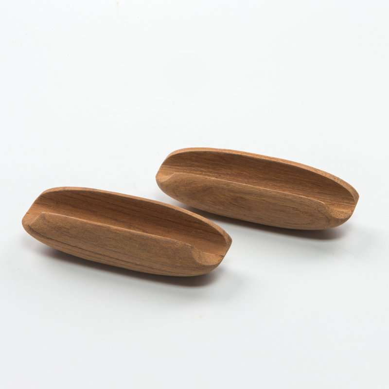 2 Pack Teak Drawer Pull