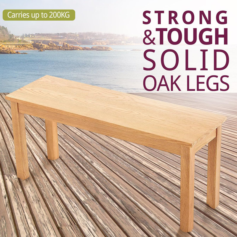 Solid Wood Bench