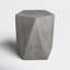 Gigi Concrete Accent Stool