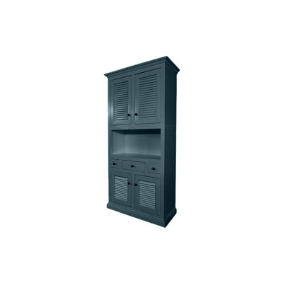 Modern Dining Hutch and buffet with shutter doors