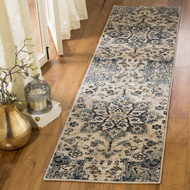 Carmel Performance Damask Rug