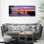 Sailboats At Sunset - Wrapped Canvas Print