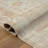 Melody Machine Washable Traditional Oriental Beige Waterproof Area Rug-646701719