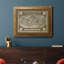 Carte du monde antique embelli - cadre photo, impression sur toile-1112850461