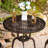 Ambroziu 2 - Person Metal Patio Dining Set with Round Table