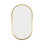 Tuma Oval Metal Mirror