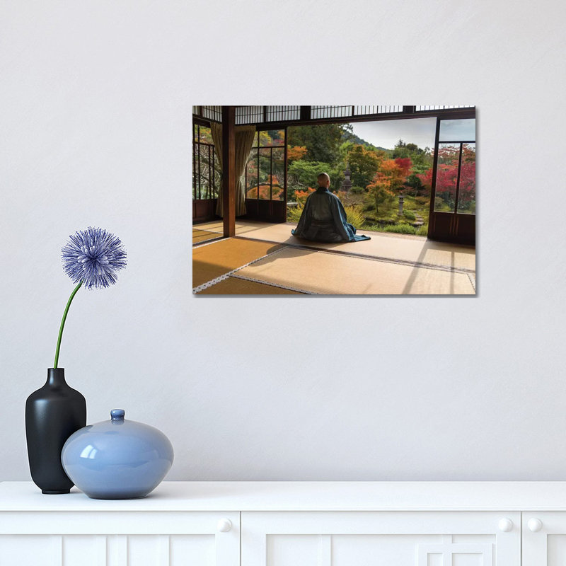 Meditation 1 Piece Wall Art on Canvas, 30.48 cm H x 45.72 cm W, Wrapped Canvas