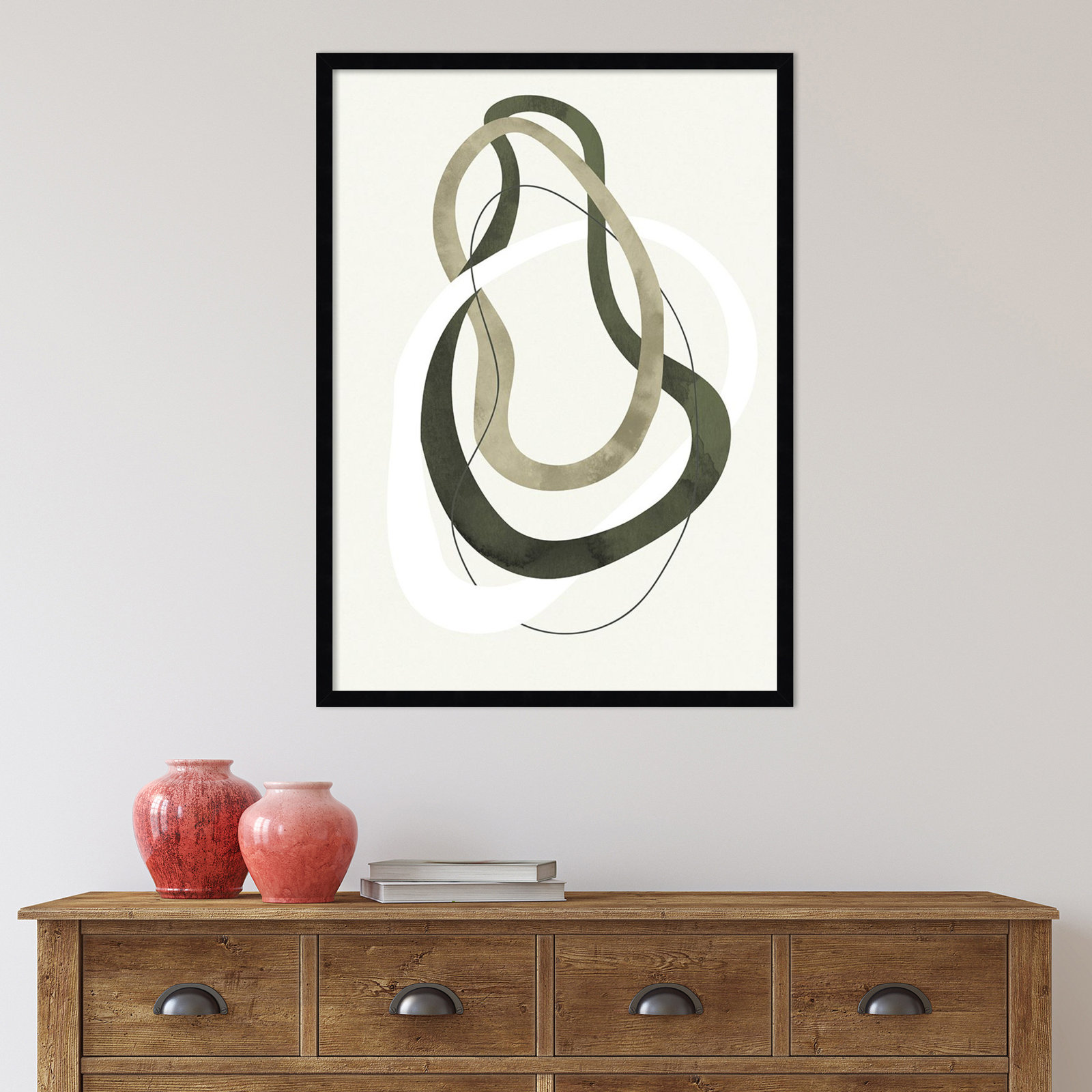 Acrobat 2 Print by Design Fabrikken, Black, 33" H x 24" W x 1" D